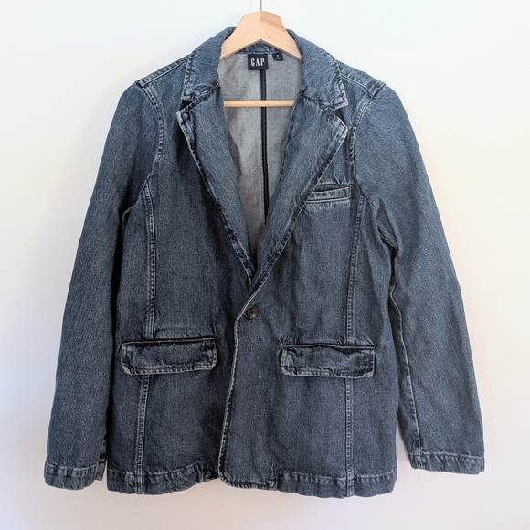 GAP Jackets & Blazers - GAP Denim Blazer Jacket